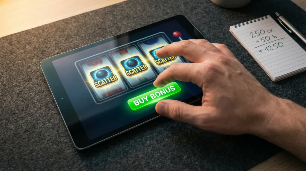 How bonus buy feature works in online slot games