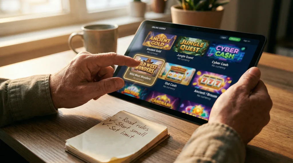 A step-by-step framework for choosing the right online slot